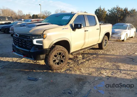 2022 Chevrolet Silverado 1500 4Wd Short Bed Zr2 from USA, damaged, VIN 3GCUDHEL2NG690604